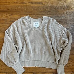 NWOT Aerie Women's Cream Sweater